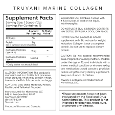 Truvani Wild Caught Unflavored Marine Collagen Powder, 6.35 oz