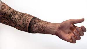 It also can represent the loss of someone important. Tattoo Uploaded By Tattoodo Arm Band Tattoo By Dillon Forte Dillonforte Armband Armbandtattoo Band Bracelet Bands Arm Sleeve Sacredgeometry Geometric Dotwork Mandala 1155574 Tattoodo