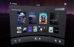 Here's how to use both versions of the if you want to buy games without plugging in and donning your rift, you can access the oculus store from the desktop app. Steamvr Beta Adds New Dashboard Oculus Quest Icon Venturebeat
