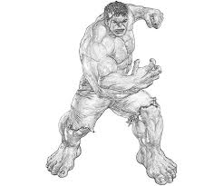 The muscular giant first appeared in the 1960s in a comic book. Printable Marvel Ultimate Alliance Hulk Coloring Pages 4759 Marvel Coloring Pages Hulk Coloringtone Book