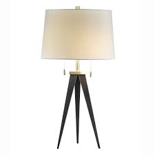 Two pull chains effortlessly turn the dual lights on and. Lennon Tripod Table Lamp Mellow Monkey