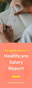 The Salary Project Healthcare Salary Report Career Contessa Healthcare Jobs Medical School Motivation Health Care