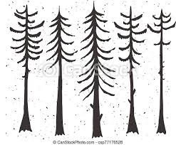 Check spelling or type a new query. Stencil Forest Pine Trees Woodland Vector Illustration Of Cypress Evergreen Set Simple Stencil Forest Pine Trees Winter Canstock