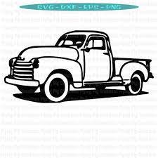 Truck Svg Old Truck Svg Antique Truck Svg Chevy Truck Svg Etsy Ford Trucks Classic Chevy Trucks Antique Trucks