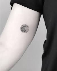 Small Moon Tattoo By Jakub Nowicz Small Moon Tattoos Tiny Tattoos For Women Tattoos