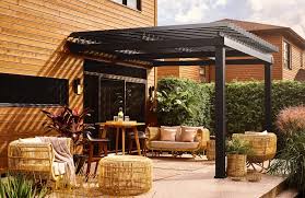Our louvered pergola kit with modern design is a great idea for shade. Sunlouvre Pergolas Official Site Aluminium Pergolas Manufacturers