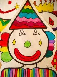 Painted Paper No Clowning Around Art Lessons Elementary Toddler Art Art Lessons