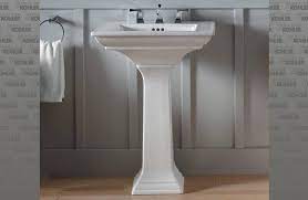 We did not find results for: Kohler Memoirs 24 5 In L X 20 5 In W White Fire Clay Rectangular Pedestal Sink Top In The Pedestal Sinks Department At Lowes Com