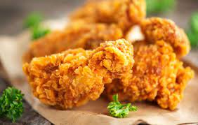 Recette Poulet Americain Frit Au Babeurre Kentucky Chicken Fried Chicken Wings Crispy Chicken Tenders