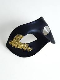 Black And Gold Masquerade Mask Men S Vanity Black Gold Mens Masquerade Mask Gold Masquerade Mask Masks Masquerade