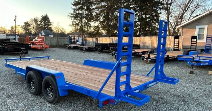 Bri Mar EH18-10LE Flatbed Trailer