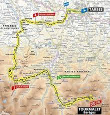 14.ª etapa do tour de france de 2019 (pt) 2019 movistar (leader of the teams classification by time). Tour De France 2019 Route Stage 14 Tarbes Col Du Tourmalet