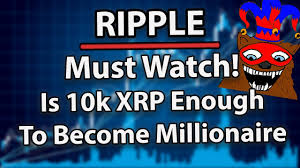 Current ripple value is $ 1.34 with market capitalization of $ 61.58b. Ripple Xrp Is 10 000 Xrp Enough To Become A Millionaire Realistically Bitcoin News