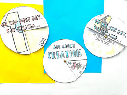 Creation Craft // Printable Bible Craft About Creation for Sunday School,  Bible Class, or Homeschool Co-op