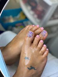 A classic look that leaves nails strong and durable. Ig Sadittyfurs Acrylic Toe Nails Acrylic Toes Pretty Toe Nails