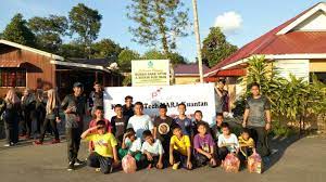 Communal service of surau and dining hall by all staff. Rumah Anak Yatim Nur Iman Poly Tectm Kuantan Meraikan Anak Anak Nur Iman Rompin