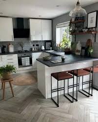 32 Exciting Small Modern Kitchen Design Ideas In 2020 Kitchen Design Small Small Modern Kitchens Modern Kitchen Design