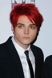 I Think The Red Hair Is My Favorite Out Of All The Colors He S Done Or Maybe The White Gerard Way Red Hair Black Hair Dye Red Hair