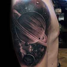 60 saturn tattoo designs for men planet ink ideas saturn tattoo planet tattoos space tattoo sleeve