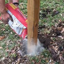 Leave the heads of the nails. How To Set Wooden Fence Posts In Concrete Abbotts At Home