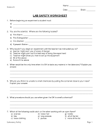 Image Result For Lab Safety Worksheet Lab Safety Science Skills Chemistry Worksheets