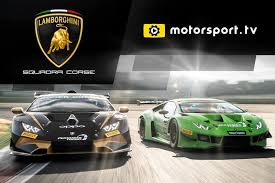 We answer that and provide all the weekly nascar television listings here in the nascar tv schedule. Lamborghini Squadra Corse Launches A Dedicated Channel With Motorsport Tv