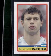 2007 Panini Copa América Javier Alejandro Mascherano #195 NM-MT