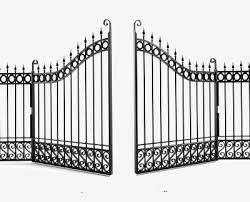 Cerca De Villa A Abertura Cerca O Portao Ferro A Abertura Iron Gate Iron Fence Gate