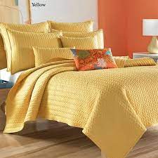 Color card folds to a size of. Camdyn Bright Solid Color Quilted Coverlet From J By J Queen New York Bed Linens Luxury Yellow Bedding White Linen Bedding