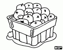 Cranberry Blueberry Fruit Or Berries In A Bowl Coloring Page Fruit Coloring Pages Pumpkin Coloring Pages Food Coloring Pages