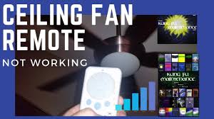 Ceiling fans with lights (663) ceiling fans without lights (142) wifi compatible. Ceiling Fan Not Responding To Remote Almost Threw Out Fan For Malfunctioning How To Fix Youtube