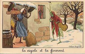 Nb la cigale is a cicada in english. La Fontaine Fables Livre I La Cigale Et La Fourmi 1668 Fables De La Fontaine Jean De La Fontaine Cigale