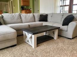 Chunky Farmhouse Coffee Table Furniture Plans Coffee Table Coffee Table Farmhouse Farm House Living Room