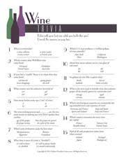 What do the colors of mardi gras stand for? Wine Trivia Game Dinner Party Game