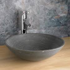 Since last few years, the bathroom bowl sinks have been more popular. 400mm Round Counter Hungportici Black Natural Stone Bathroom Basin Bowl