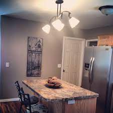 Thunder is a great wall color, but looks absolutely stunning on kitchen cabinets. Pin By Alecia Hanselman On Remodel Design Ideas Perfect Greige Greige Kitchen Paint Colors