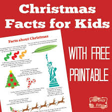 Printable kids' christmas quiz sheets with 20 trivia & general knowledge xmas questions themed on xmas traditions, literature, songs, santa. Fun Christmas Facts For Kids Itsybitsyfun Com