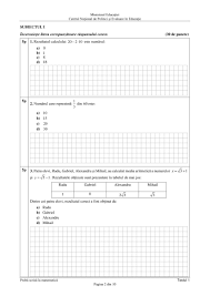 Elevii au susținut joi, 24 iunie, proba scrisă la matematică. Variante Evaluarea Nationala 2021 Clasa A Viii A Matematica Si Limba Romana