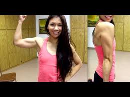 Rest and then move to the floor with knees bent both on the way up and way down. My At Home Arm Workout For Lean Toned Arms Youtube