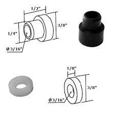 We offer exceptional service, before and after. Shower Door Nylon Bushing And Washer Kit For Framed Pivot Shower Doors Pb209