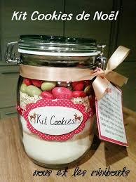 Cadeaux De Fin D Annee Diy Le Sos Cookies De Noel Nous Et Les Minibouts Cookies De Noel Kit Cookies Plats En Bocaux