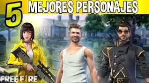 Free fire imagenes de personajes. Los 5 Mejores Personajes De Free Fire Youtube