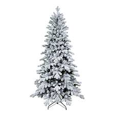 A slim prelit christmas tree is the perfect solution for anyone looking for a beautiful christmas tree and doesn't have the space for a full sized tree. Artificial Snowy Christmas Tree Cervino Slim Version Xmas Tree Snow Covered Real Touch Ft 7 210cm 1197 Branches Real Feel Xmas Decoration Pe Pvc Flock Buy Online