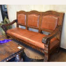 Find the top 100 most popular items in amazon home & kitchen best sellers. Banca Hacienda Sofa Spanish Leather Bench Spanish Style Seating
