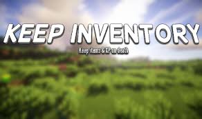 Consider minecraft official solved solution: Overview Keep Inventory Bukkit Plugins Projects Bukkit
