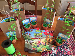 Plants Vs Zombies Party Favors Book Stickers To Decorate Pot Sunflower Seeds Nocand Zombie Party Plants Vs Zombies Birthday Party Zombie Birthday Parties