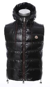 Moncler Vest Bartholome Hooded Gilet Men Black Hooded Gilet Mens Winter Fashion Moncler Jacket Women
