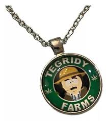 Pingente Com Corrente Fazenda Tegridade South Park Randy Mar