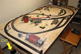 Image Result For Ho Train Table Plans Ho Train Layouts Model Trains Model Train Table