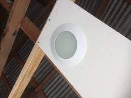 How to install a medicine cabinet a recessed medicine cabinet needs to be anchored inside the wall to a rectangle of framing, the center of which must be clear of obstructions. How To Install Trim In Recessed Lighting 8 Steps With Pictures Instructables